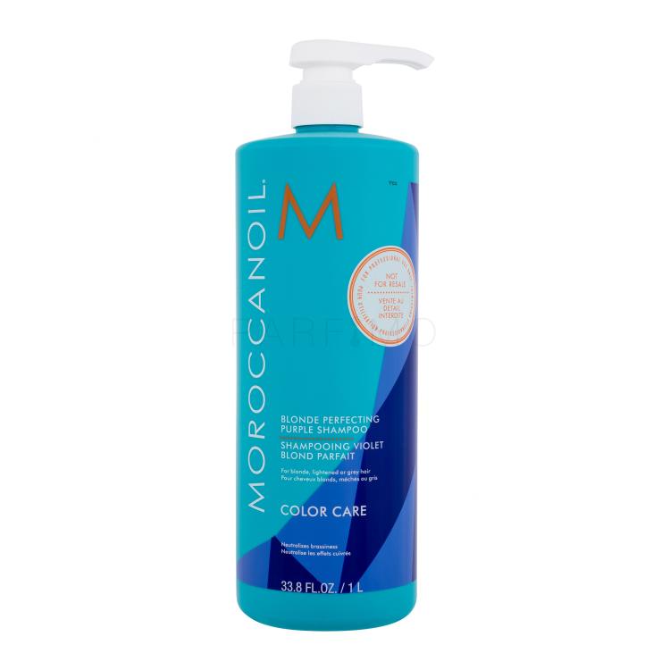 Moroccanoil Color Care Blonde Perfecting Purple Shampoo Šampon za žene 1000 ml