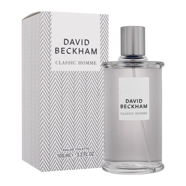 David Beckham Classic Homme Toaletna voda za muškarce 100 ml