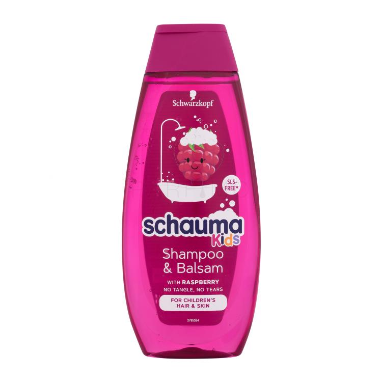 Schwarzkopf Schauma Kids Raspberry Shampoo &amp; Balsam Šampon za djecu 400 ml