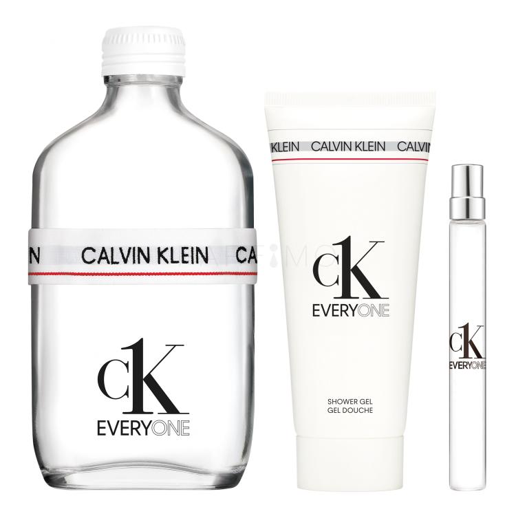 Calvin Klein CK Everyone Poklon set toaletna voda 200 ml + toaletna voda 10 ml + gel za tuširanje 100 ml