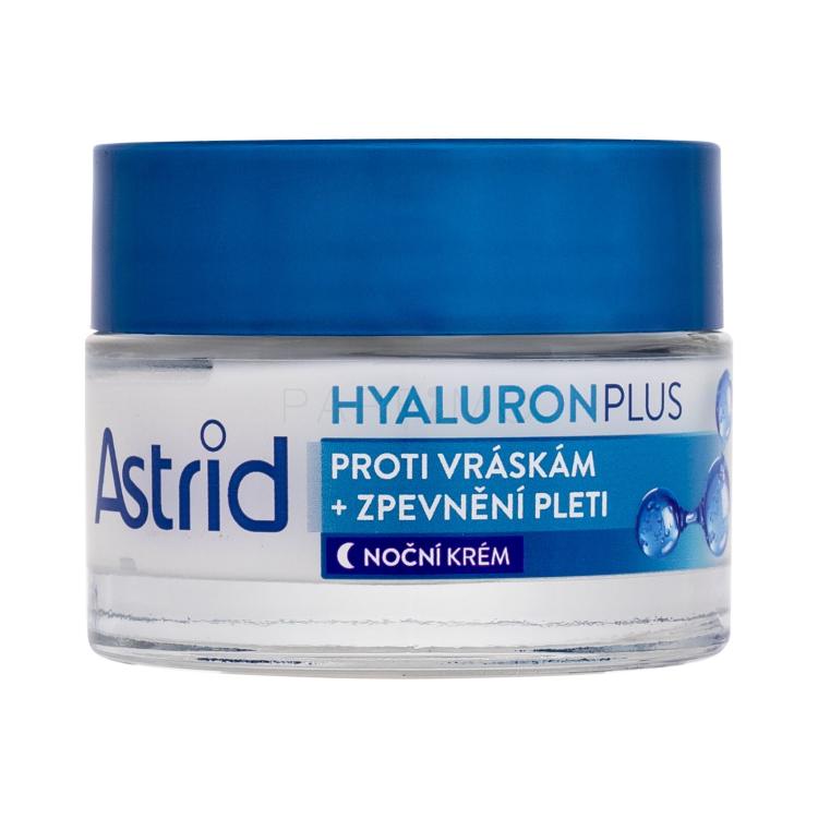 Astrid Hyaluron 3D Antiwrinkle &amp; Firming Night Cream Noćna krema za lice za žene 50 ml