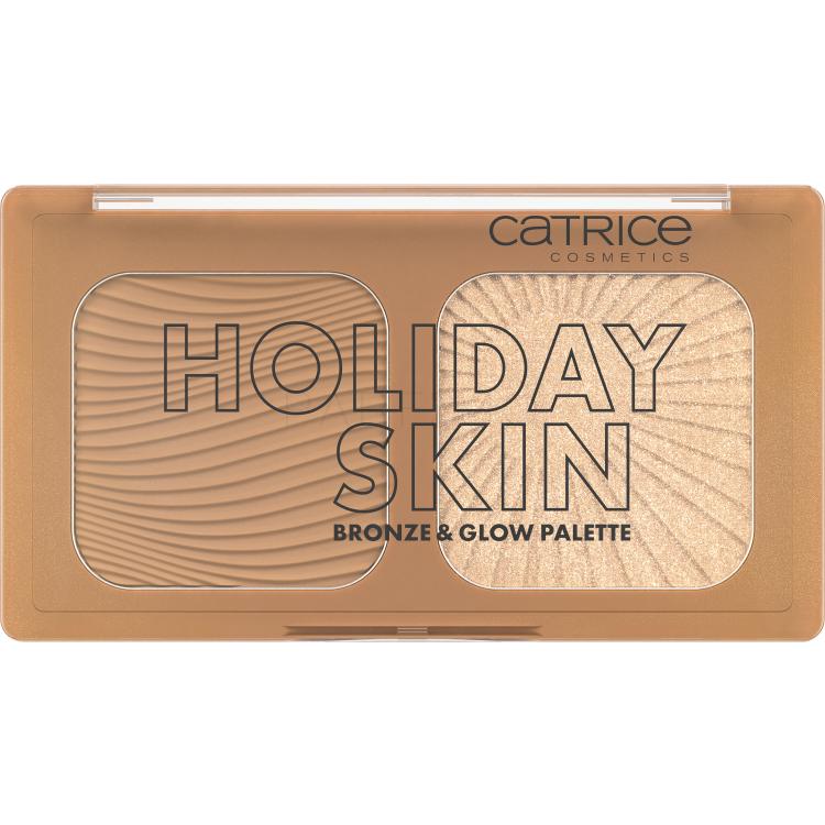 Catrice Holiday Skin Bronze &amp; Glow Palette Paleta za konturiranje za žene 5,5 g Nijansa 010