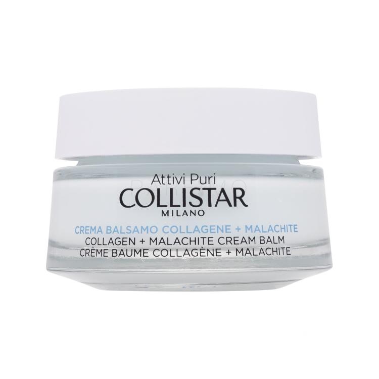 Collistar Pure Actives Collagen + Malachite Cream Balm Dnevna krema za lice za žene 50 ml