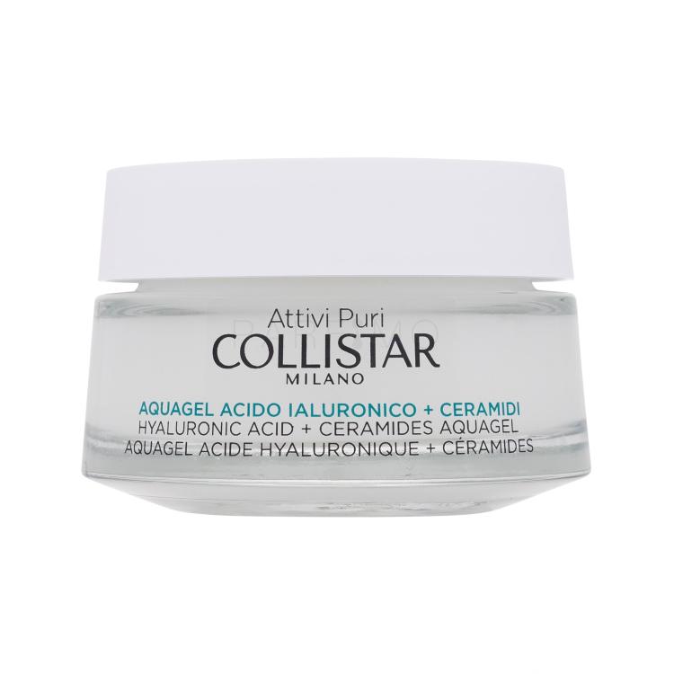 Collistar Pure Actives (Attivi Puri) Hyaluronic Acid + Ceramides Aquagel Gel za lice za žene 50 ml