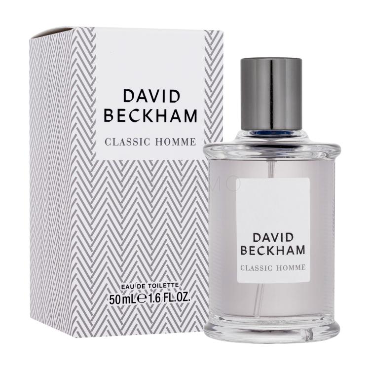 David Beckham Classic Homme Toaletna voda za muškarce 50 ml