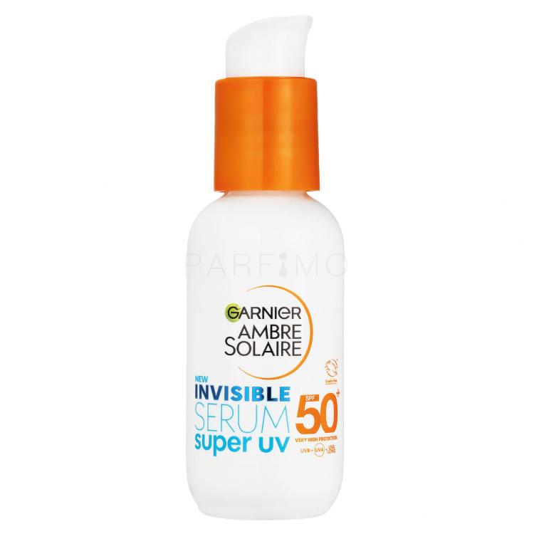Garnier Ambre Solaire Super UV Invisible Serum SPF50+ Proizvod za zaštitu lica od sunca 30 ml