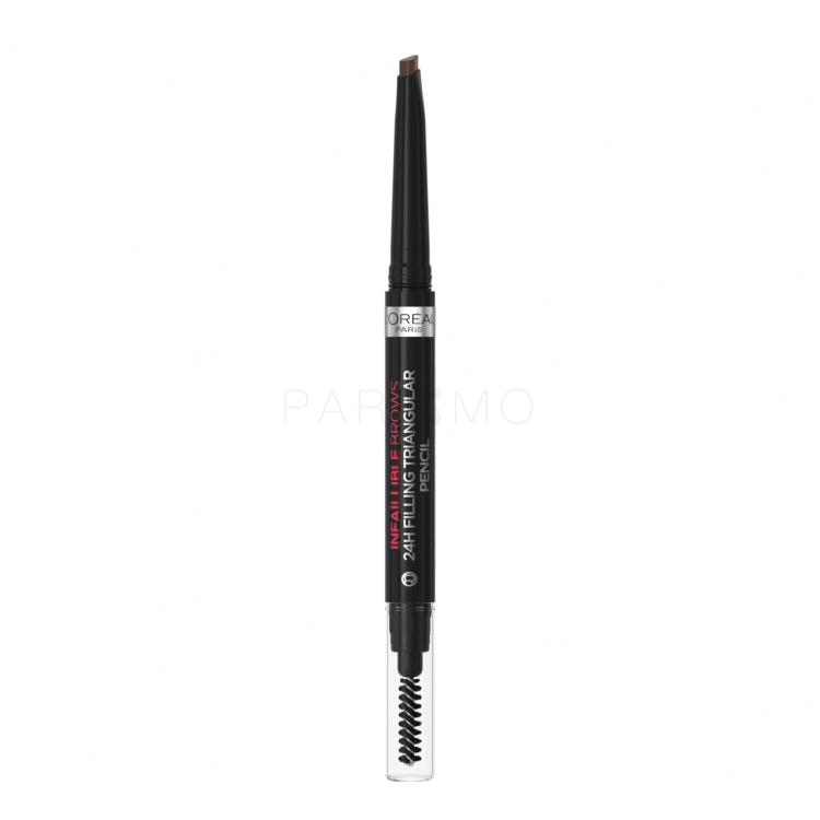 L&#039;Oréal Paris Infaillible Brows 24H Filling Triangular Pencil Olovka za obrve za žene 1 ml Nijansa 03 Dark Brunette