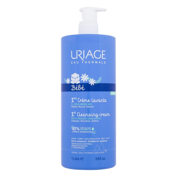 Uriage Bébé 1st Cleansing Cream Krema za tuširanje za djecu 1000 ml