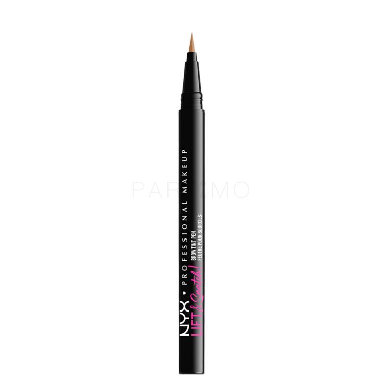 NYX Professional Makeup Lift &amp; Snatch! Olovka za obrve za žene 1 ml Nijansa 04 Soft Brown