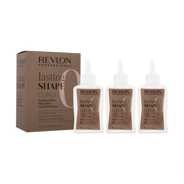 Revlon Professional Lasting Shape Color Protection Blonde &amp; Grey Hair Cleanser Za kovrčavu kosu za žene 3x100 ml oštećena kutija