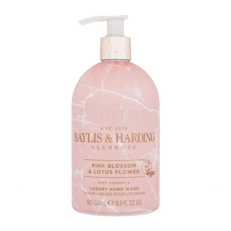 Baylis &amp; Harding Elements Pink Blossom &amp; Lotus Flower Tekući sapun za žene 500 ml