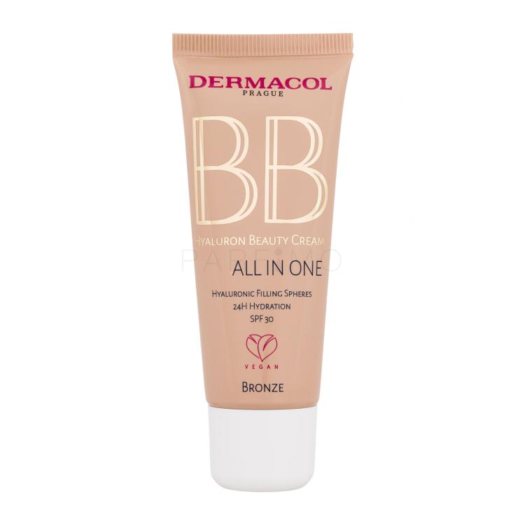 Dermacol BB Cream Hyaluron Beauty Cream All In One BB krema za žene 30 ml Nijansa 02 Bronze