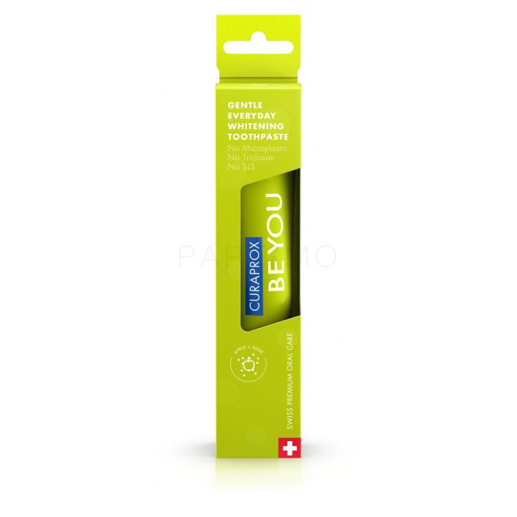 Curaprox Be You Gentle Everyday Whitening Toothpaste Explorer Apple + Aloe Zubna pasta 60 ml