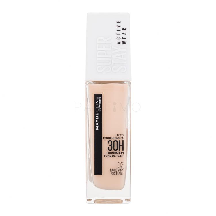 Maybelline Super Stay Active Wear 30H Puder za žene 30 ml Nijansa 02 Naked Ivory Porcelaine