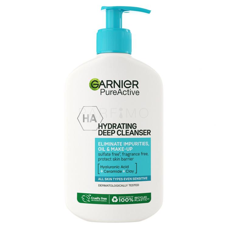 Garnier Pure Active Hydrating Deep Cleanser Gel za čišćenje lica 250 ml