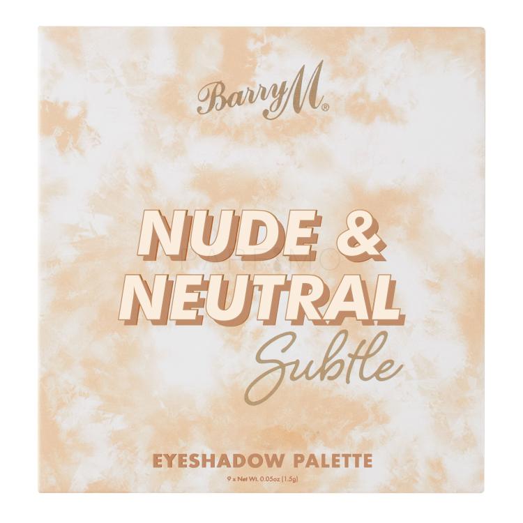 Barry M Nude &amp; Neutral Subtle Sjenilo za oči za žene 13,5 g
