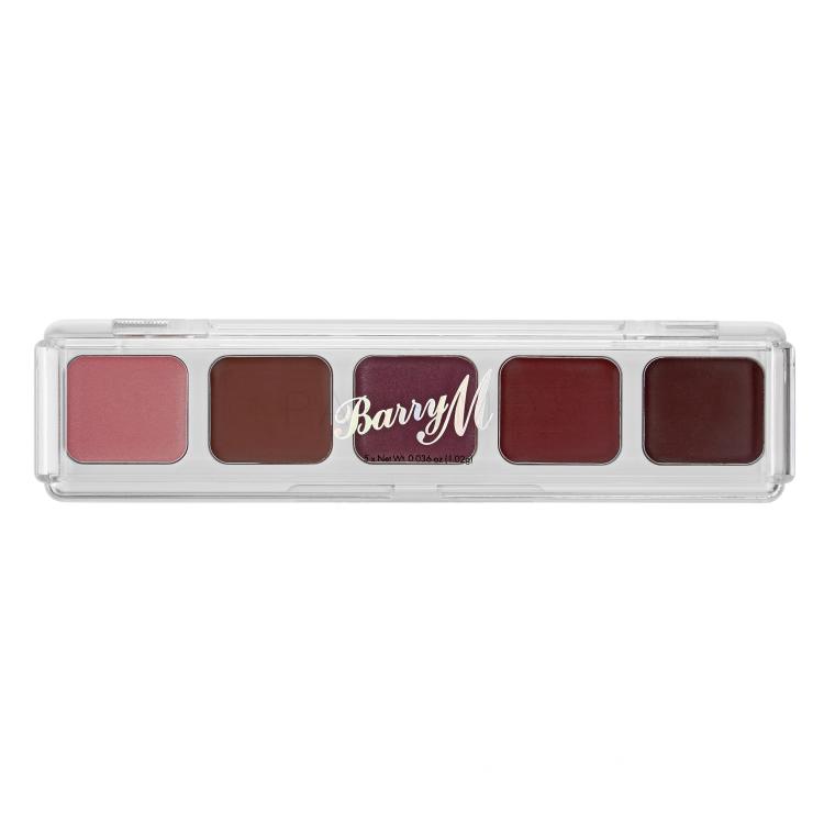 Barry M Cream Eyeshadow Palette Sjenilo za oči za žene 5,1 g Nijansa The Berries