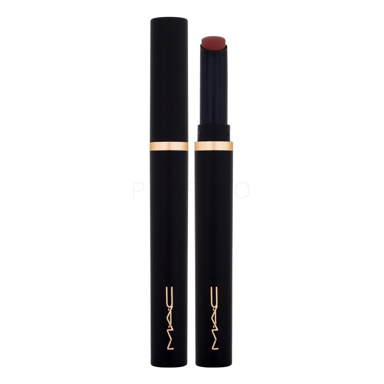 MAC Powder Kiss Velvet Blur Slim Stick Lipstick Ruž za usne za žene 2 g Nijansa 878 Dubonnet Buzz