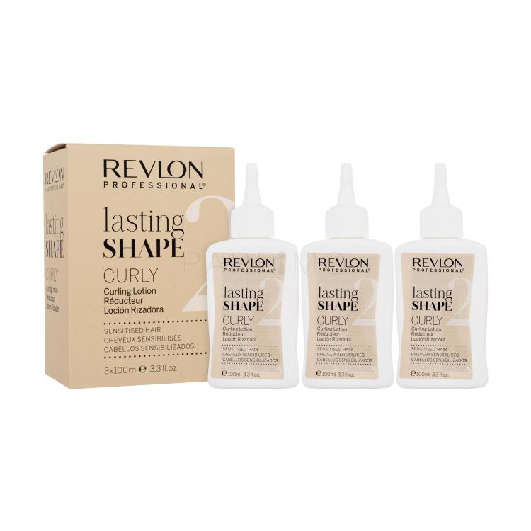 Revlon Professional Lasting Shape Curly Curling Lotion Sensitised Hair 2 Za kovrčavu kosu za žene 3x100 ml