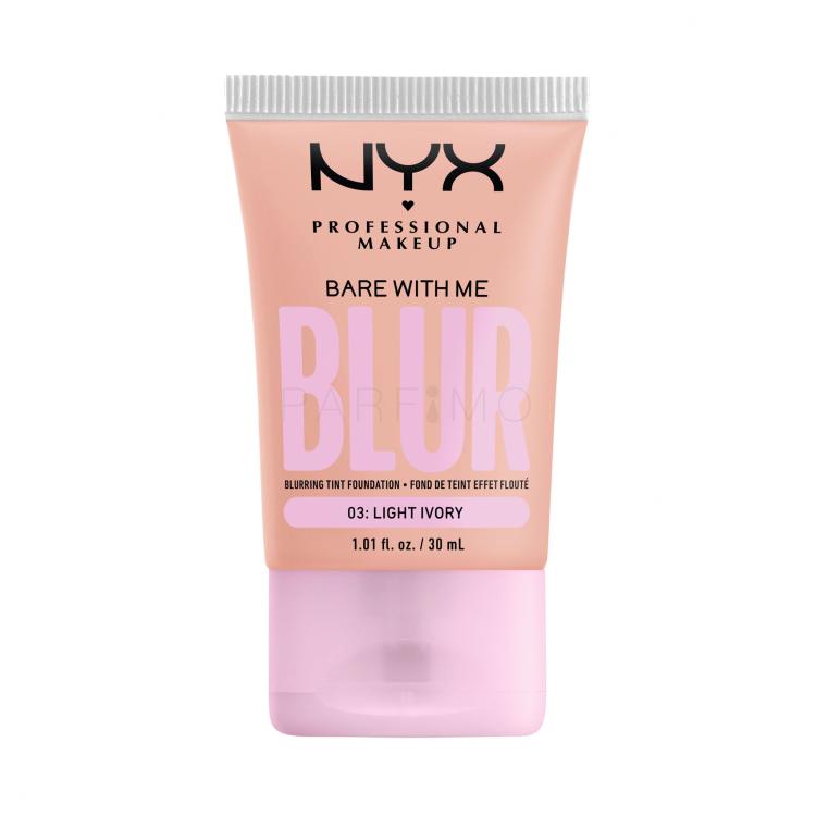 NYX Professional Makeup Bare With Me Blur Tint Foundation Puder za žene 30 ml Nijansa 03 Light Ivory