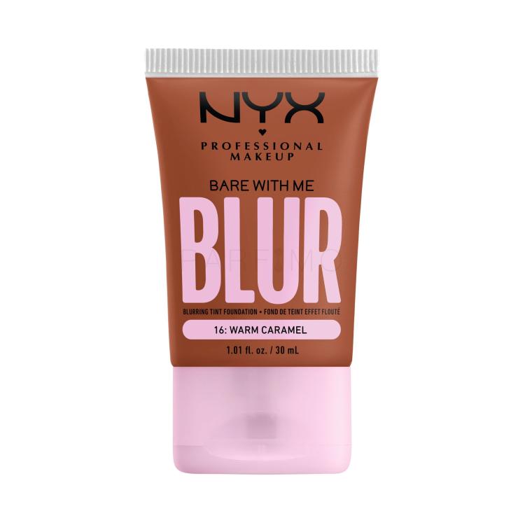 NYX Professional Makeup Bare With Me Blur Tint Foundation Puder za žene 30 ml Nijansa 16 Warm Caramel