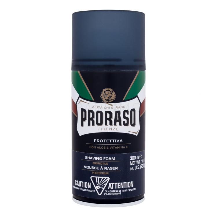PRORASO Blue Shaving Foam Pjena za brijanje za muškarce 300 ml