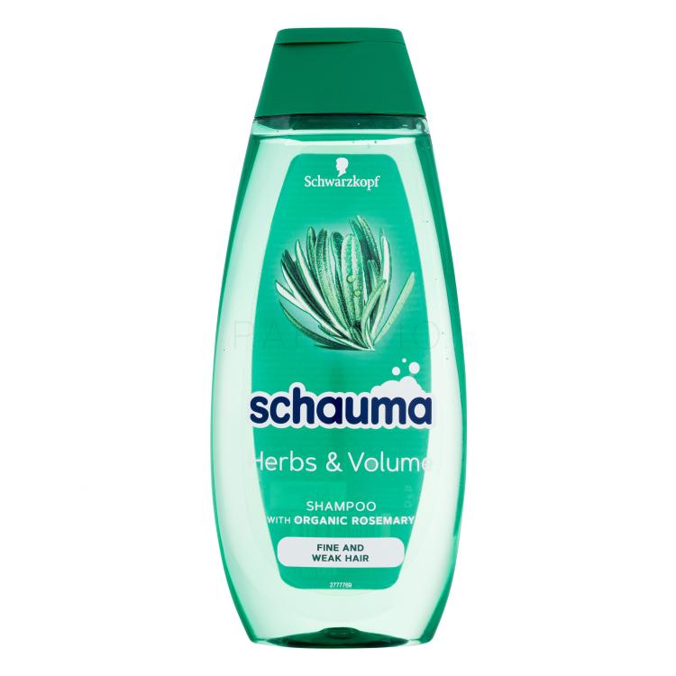 Schwarzkopf Schauma Herbs &amp; Volume Shampoo Šampon za žene 400 ml