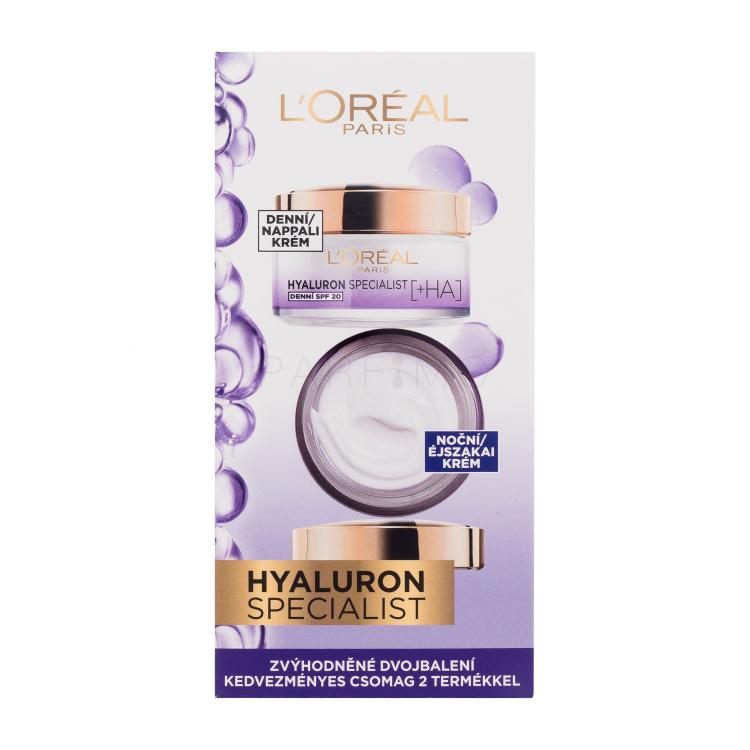 L&#039;Oréal Paris Hyaluron Specialist Dnevna krema za lice za žene set