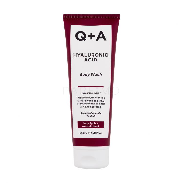 Q+A Hyaluronic Acid Body Wash Gel za tuširanje za žene 250 ml