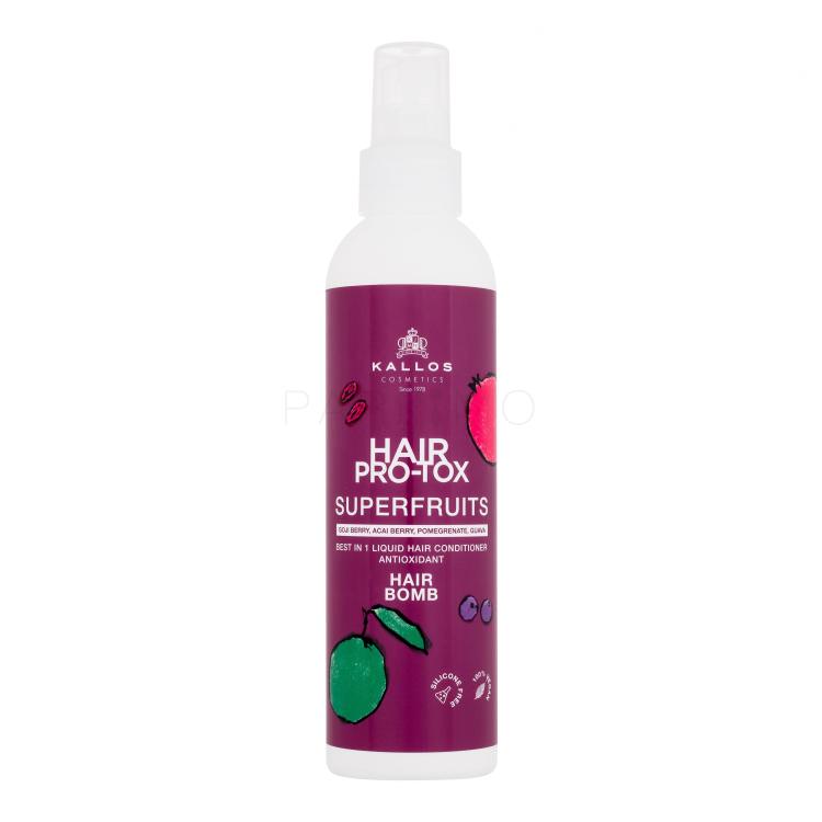 Kallos Cosmetics Hair Pro-Tox Superfruits Hair Bomb Regenerator za žene 200 ml