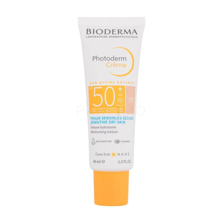BIODERMA Photoderm Cream SPF50+ Proizvod za zaštitu lica od sunca 40 ml Nijansa Light