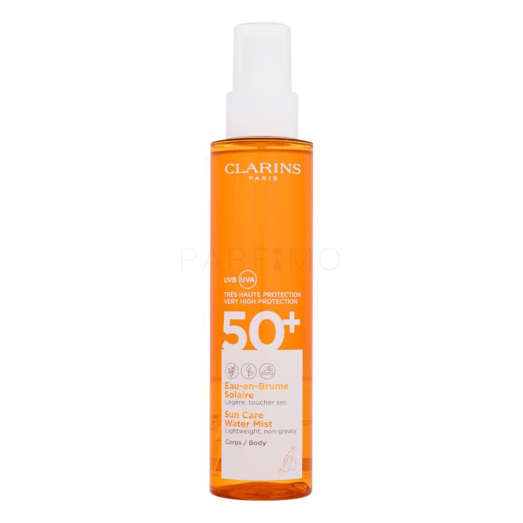 Clarins Sun Care Water Mist SPF50+ Proizvod za zaštitu od sunca za tijelo za žene 150 ml