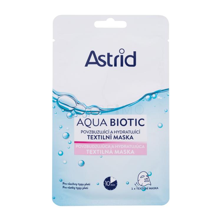 Astrid Aqua Biotic Anti-Fatigue and Quenching Tissue Mask Maska za lice za žene 1 kom
