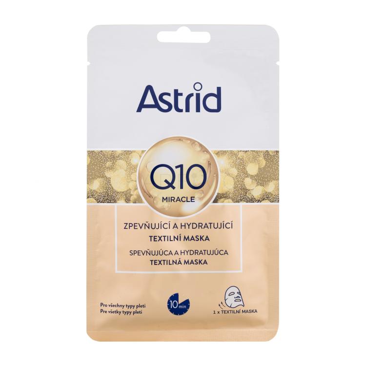 Astrid Q10 Miracle Firming and Hydrating Sheet Mask Maska za lice za žene 1 kom
