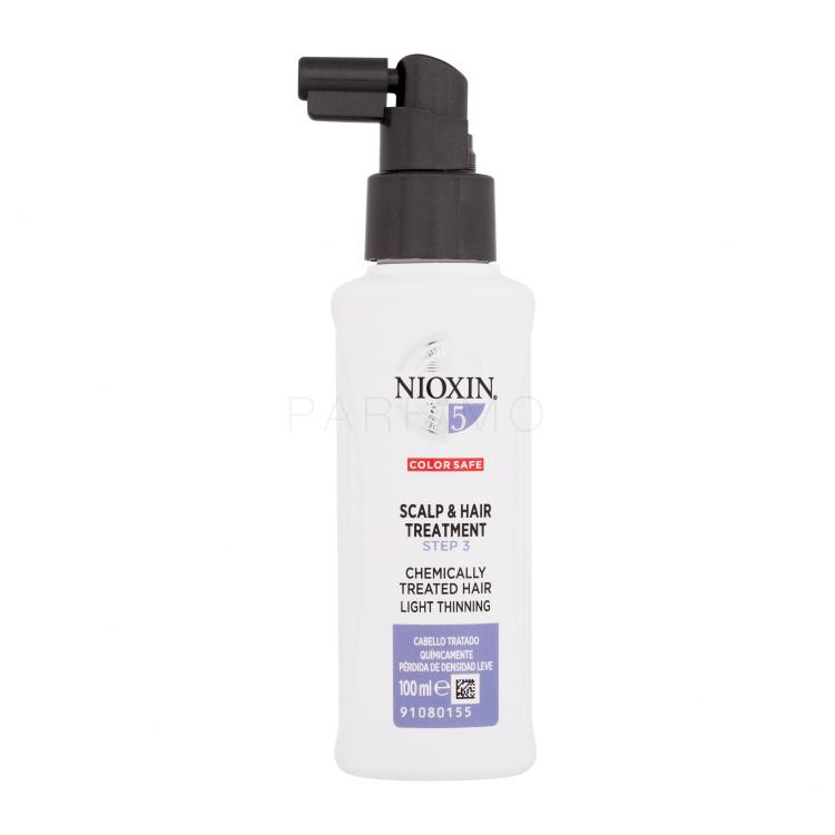 Nioxin System 5 Scalp &amp; Hair Treatment Njega kose bez ispiranja za žene 100 ml