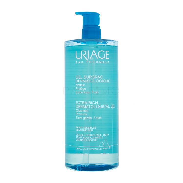 Uriage Dermatological Extra-Rich Gel Gel za čišćenje lica 1000 ml