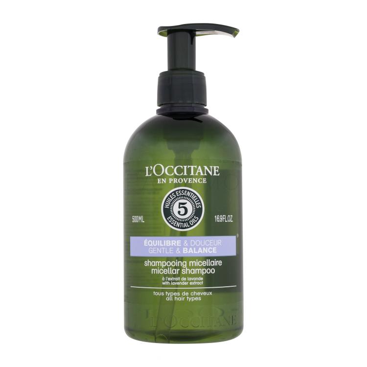 L&#039;Occitane Aromachology Gentle &amp; Balance Micellar Shampoo Šampon za žene 500 ml