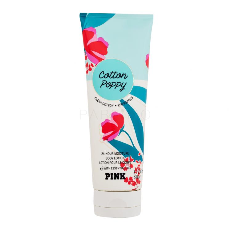 Victoria´s Secret Pink Cotton Poppy Losion za tijelo za žene 236 ml