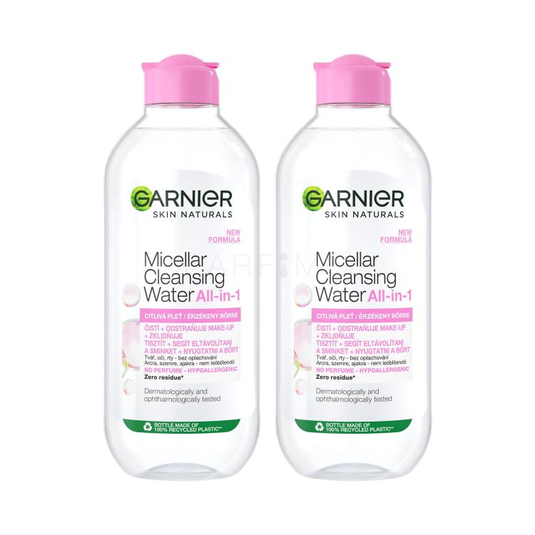Set Micelarna voda Garnier Skin Naturals Micellar Water All-In-1 Sensitive