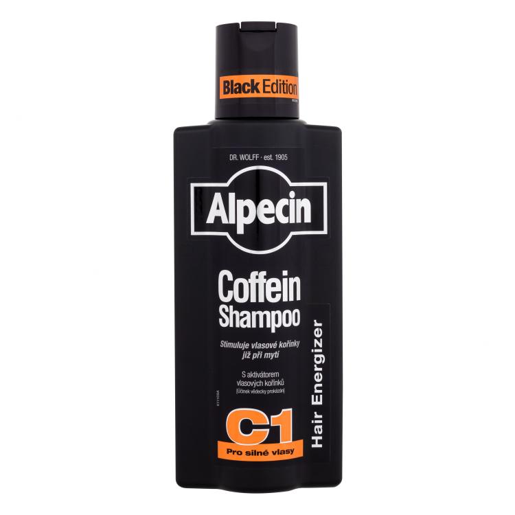 Alpecin Coffein Shampoo C1 Black Edition Šampon za muškarce 375 ml