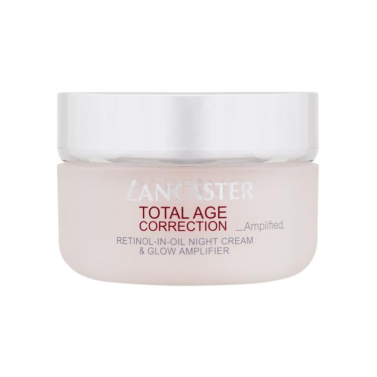 Lancaster Total Age Correction Retinol-In-Oil Night Cream &amp; Glow Amplifier Noćna krema za lice za žene 50 ml