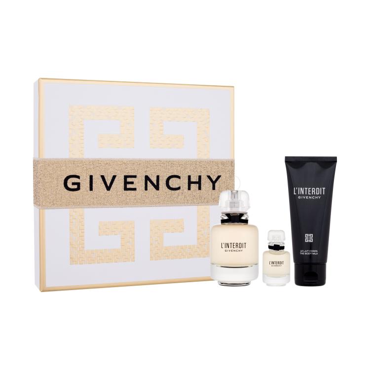 Givenchy L&#039;Interdit Poklon set parfemska voda 50 ml + parfemska voda 10 ml + losion za tijelo 75 ml