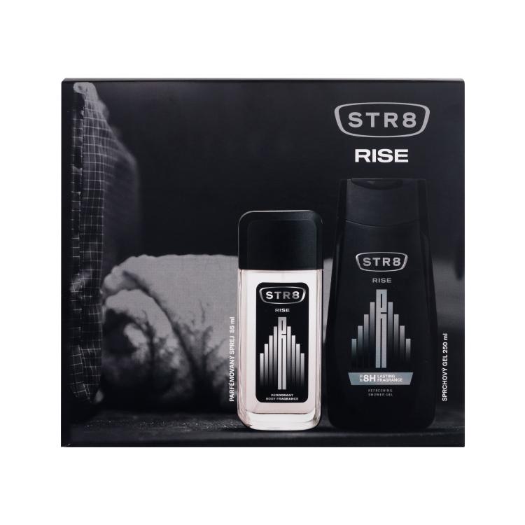 STR8 Rise Poklon set dezodorans 85 ml + gel za tuširanje 250 ml oštećena kutija