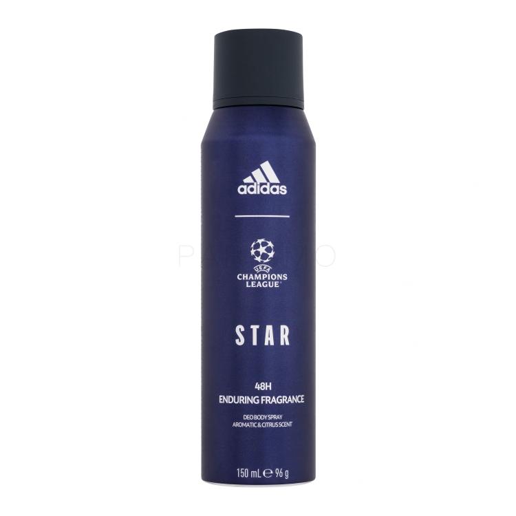 Adidas UEFA Champions League Star Aromatic &amp; Citrus Scent Dezodorans za muškarce 150 ml