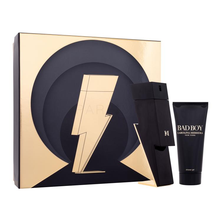 Carolina Herrera Bad Boy SET3 Poklon set toaletna voda 100 ml + gel za tuširanje 100 ml
