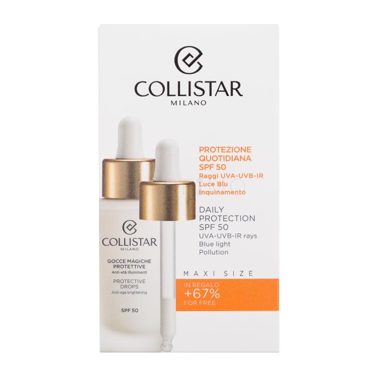 Collistar Smart Sun Protection Protective Drops SPF50 Serum za lice 50 ml