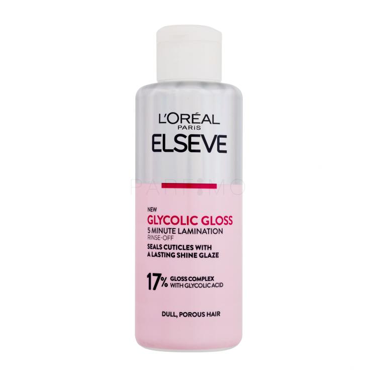 L&#039;Oréal Paris Elseve Glycolic Gloss 5 Minute Lamination Maska za kosu za žene 200 ml