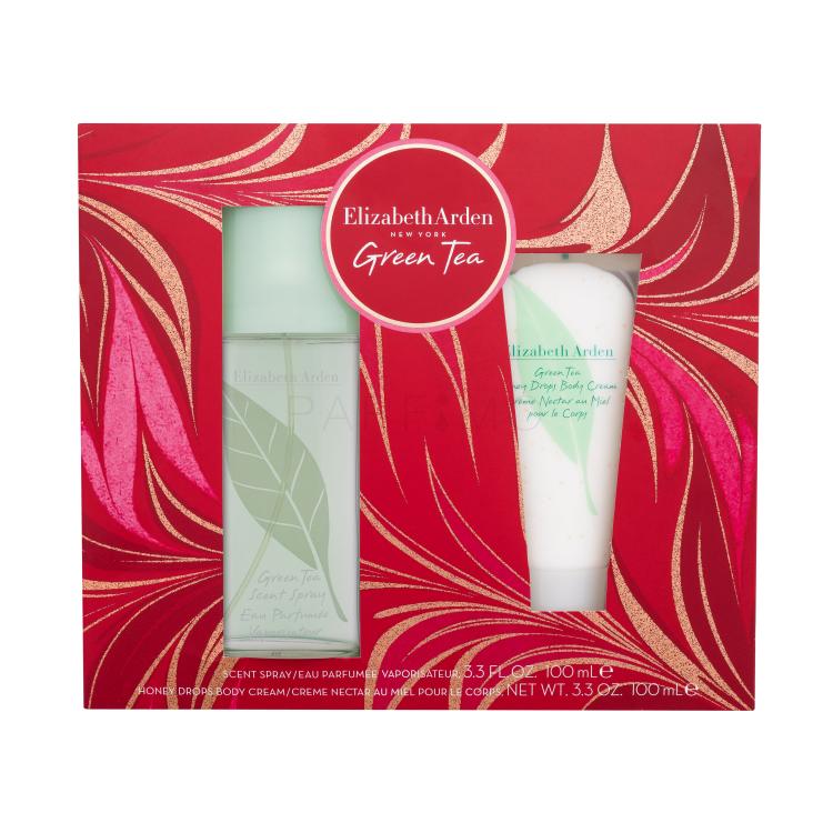 Elizabeth Arden Green Tea SET2 Poklon set toaletna voda 100 ml + krema za tijelo Honey Drops 100 ml