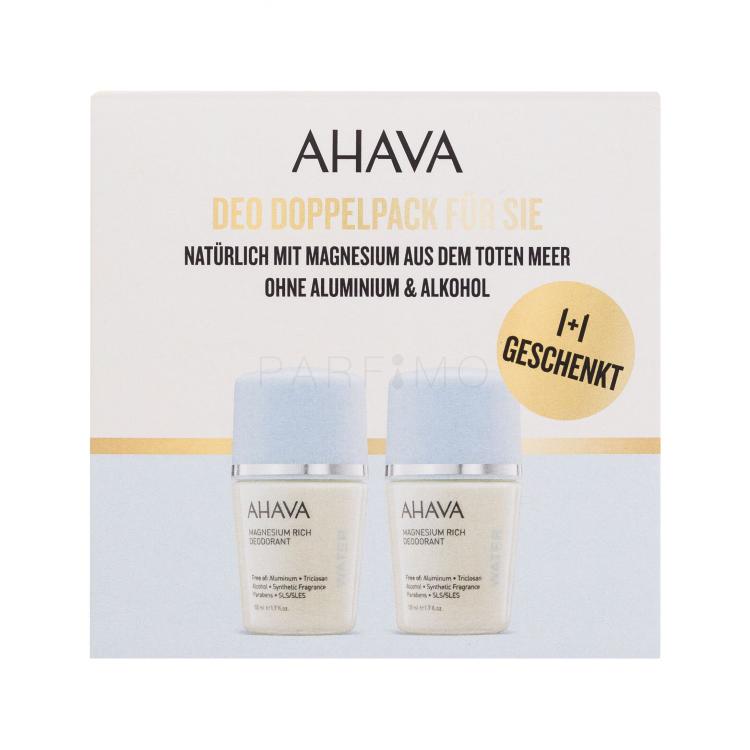 AHAVA Deadsea Water Magnesium Rich Dezodorans za žene set
