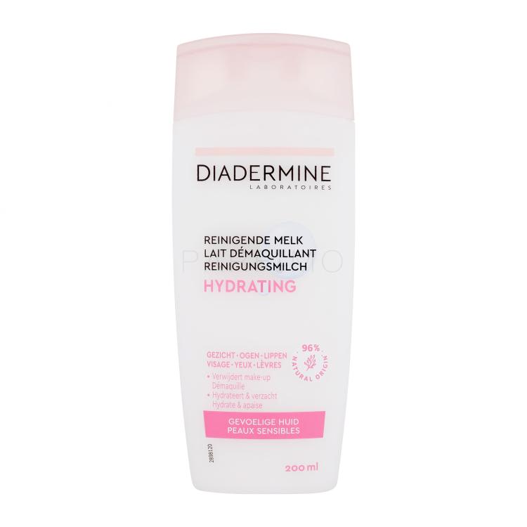 Diadermine Hydrating Cleansing Milk Mlijeko za čišćenje lica za žene 200 ml